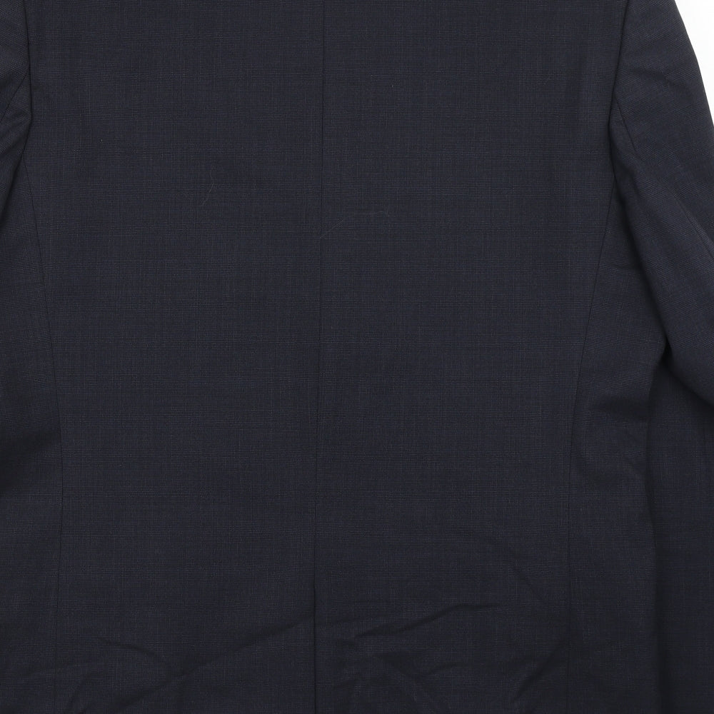 NEXT Mens Blue  Wool Jacket Blazer Size 40