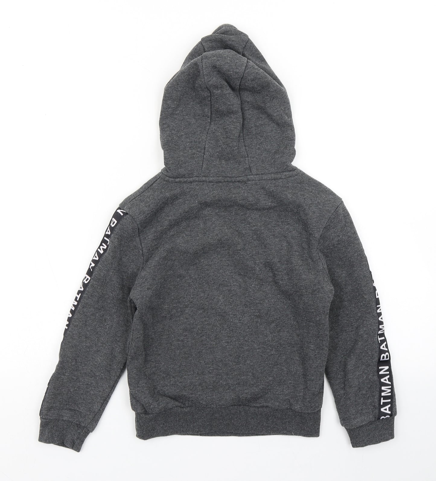 Batman Boys Green  Cotton Pullover Hoodie Size 5-6 Years   - Batman