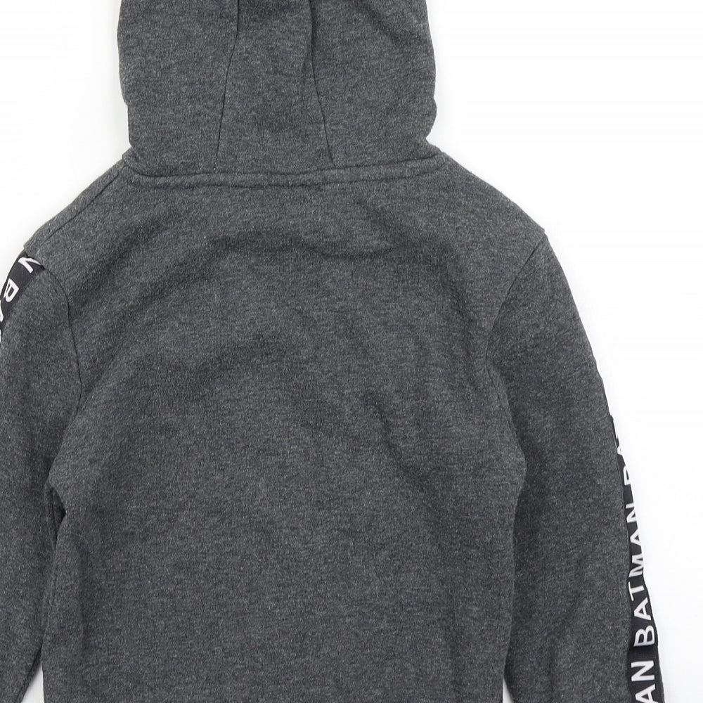 Batman Boys Green  Cotton Pullover Hoodie Size 5-6 Years   - Batman