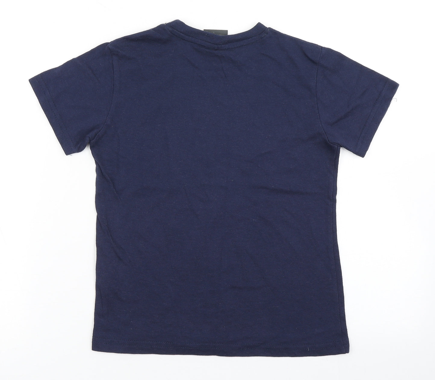 Trespass Boys Blue  Cotton Basic T-Shirt Size 5-6 Years Crew Neck