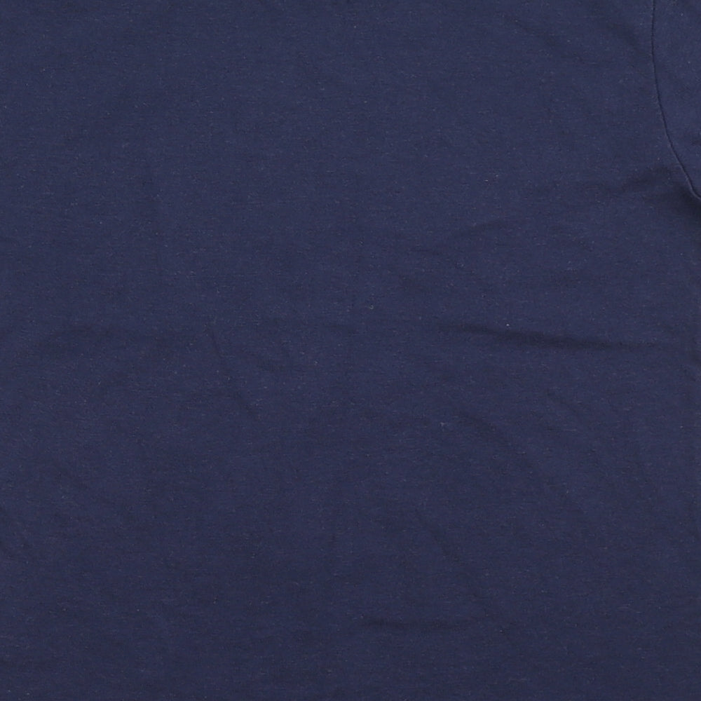 Trespass Boys Blue  Cotton Basic T-Shirt Size 5-6 Years Crew Neck
