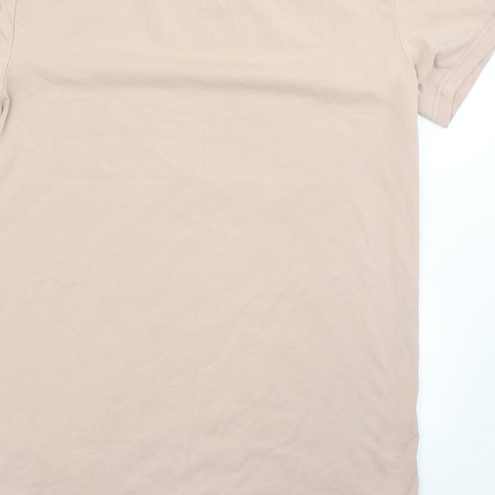 The Couture Club Mens Pink  Cotton  T-Shirt Size XS Crew Neck