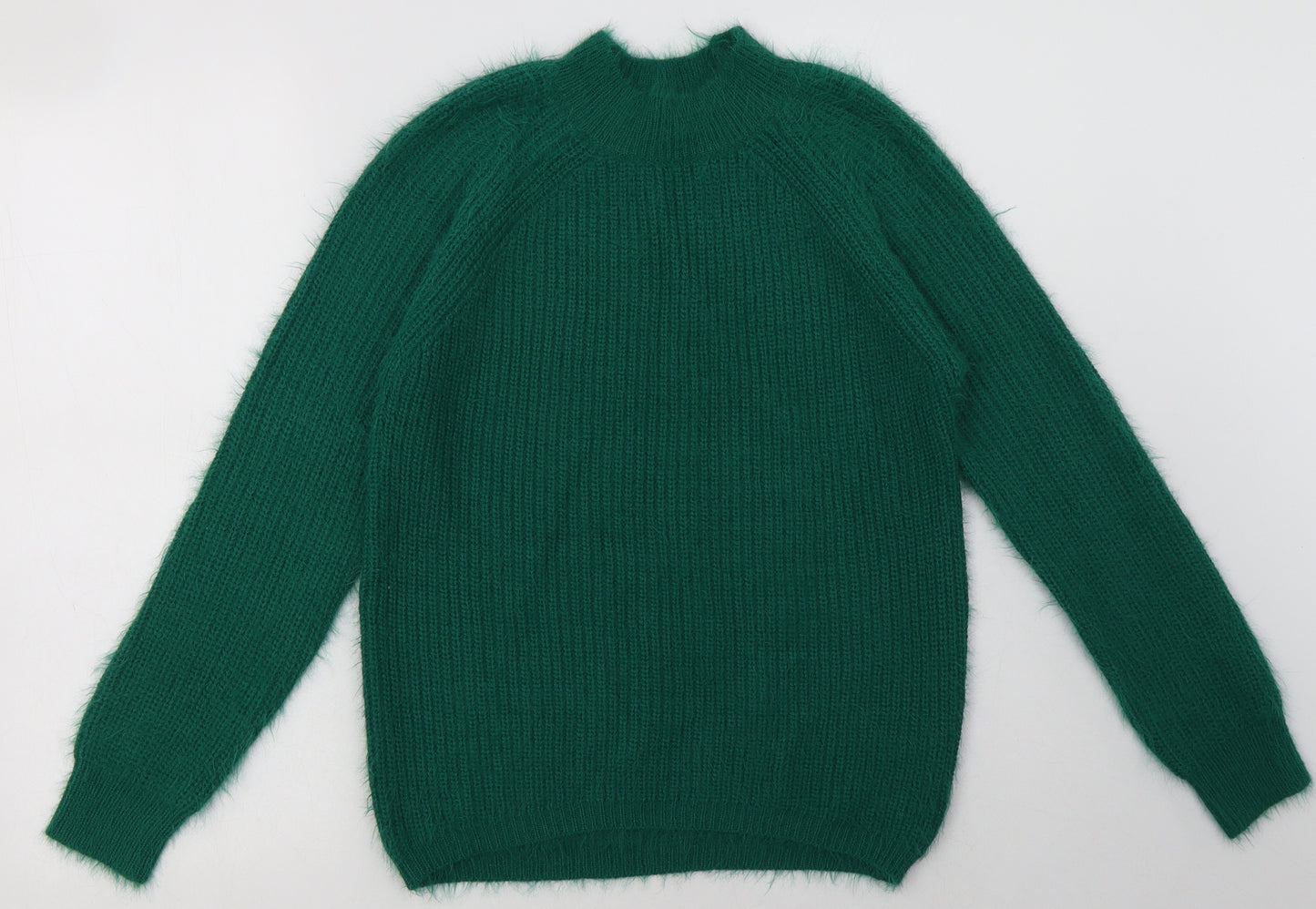 Primark Womens Green  Nylon Pullover Sweatshirt Size XS  Pullover