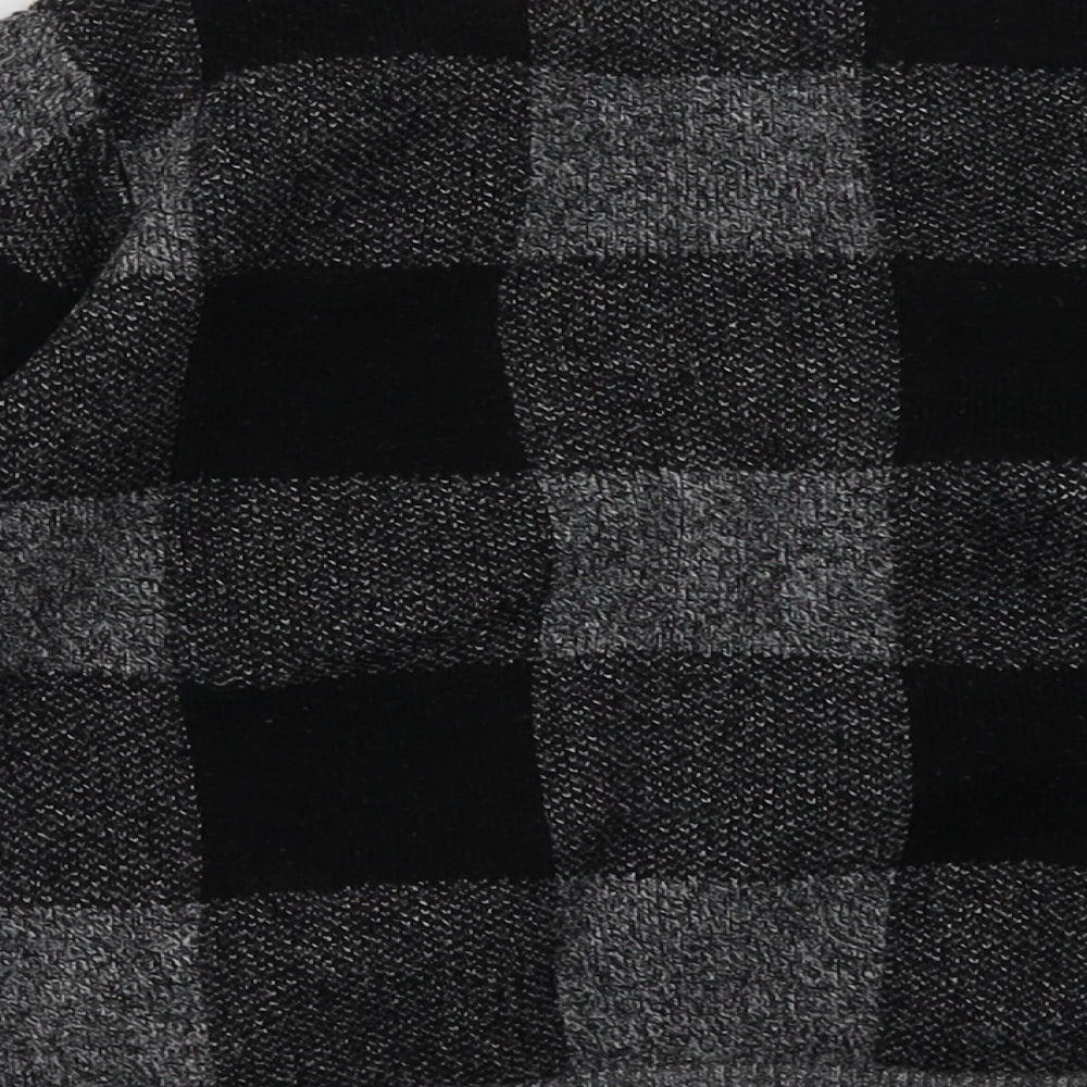 urban boys Boys Grey Check  Pullover Sweatshirt Size 6 Years  Pullover