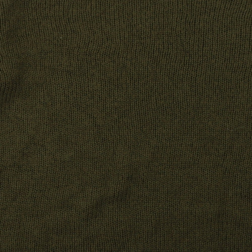 New Look Womens Green  Acrylic Pullover Sweatshirt Size S  Pullover