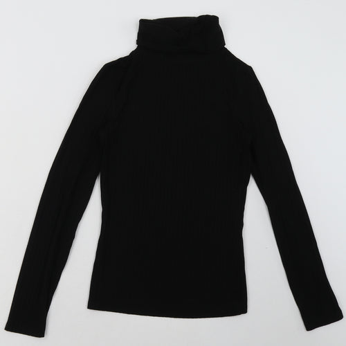 New Look Womens Black  Polyester Pullover Sweatshirt Size 8  Pullover
