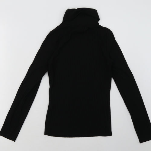 New Look Womens Black  Polyester Pullover Sweatshirt Size 8  Pullover