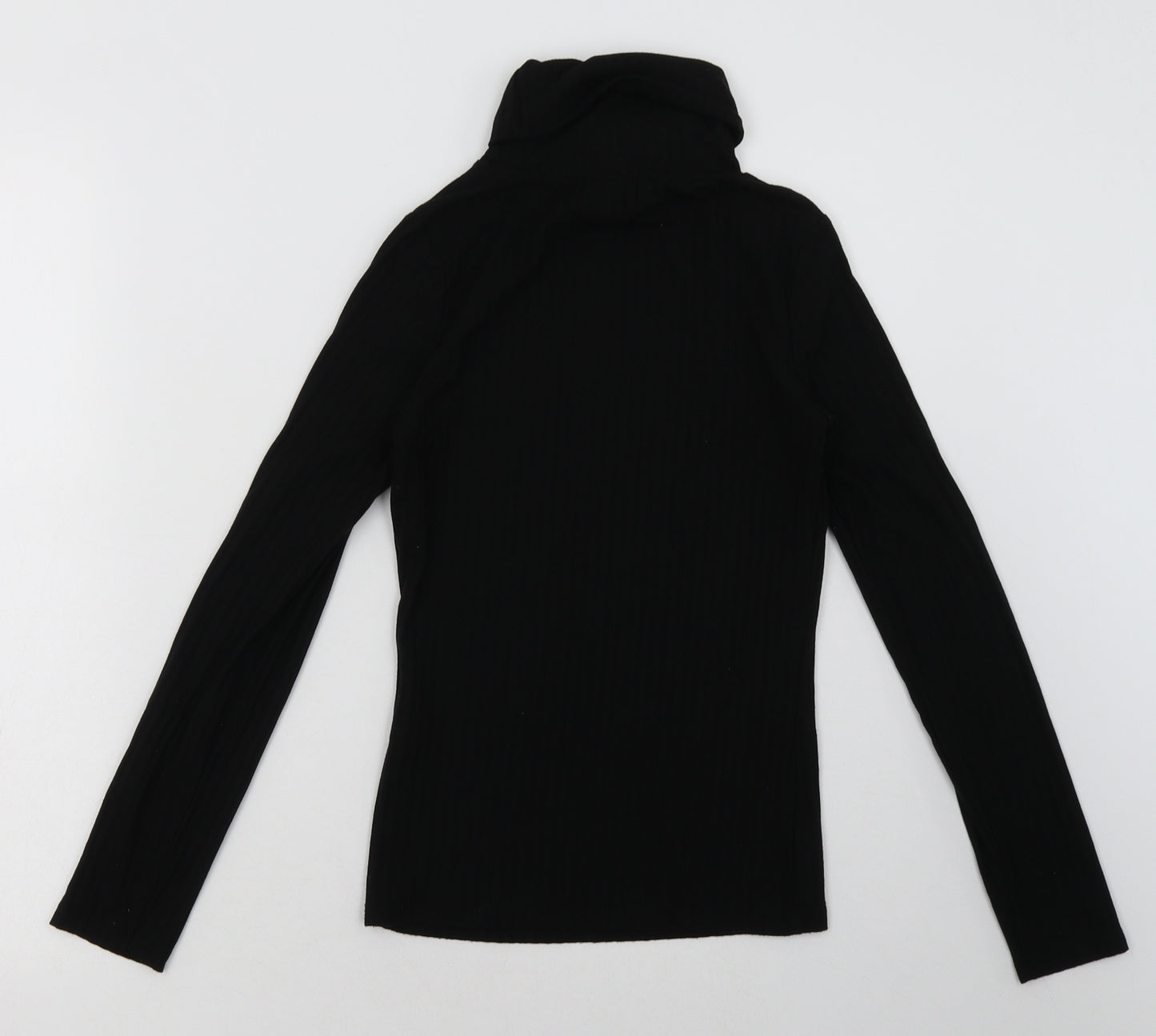 New Look Womens Black  Polyester Pullover Sweatshirt Size 8  Pullover
