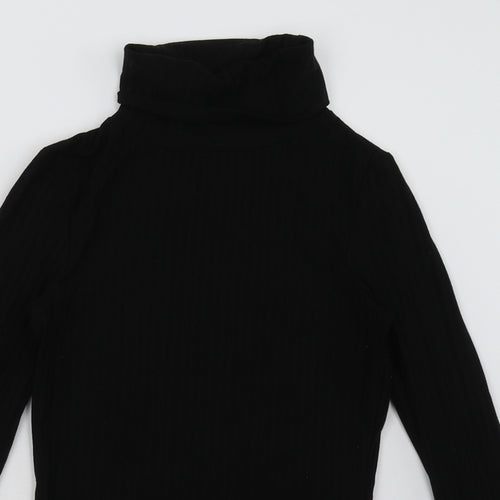 New Look Womens Black  Polyester Pullover Sweatshirt Size 8  Pullover