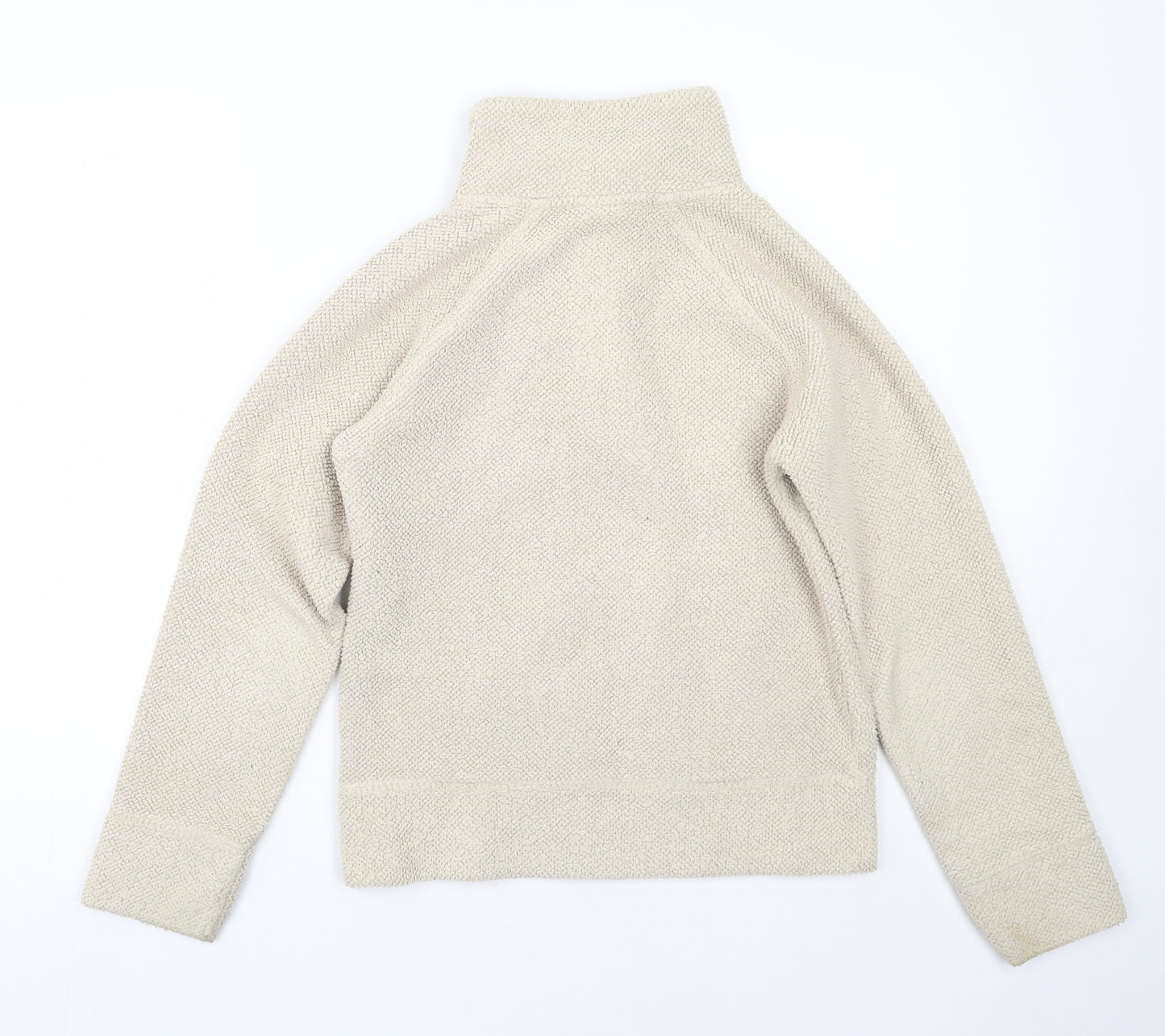 NEXT Womens Beige Collared  Polyester Pullover Jumper Size 8
