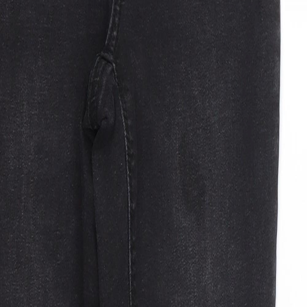 Primark Womens Black  Cotton Skinny Jeans Size 8 L27 in Regular