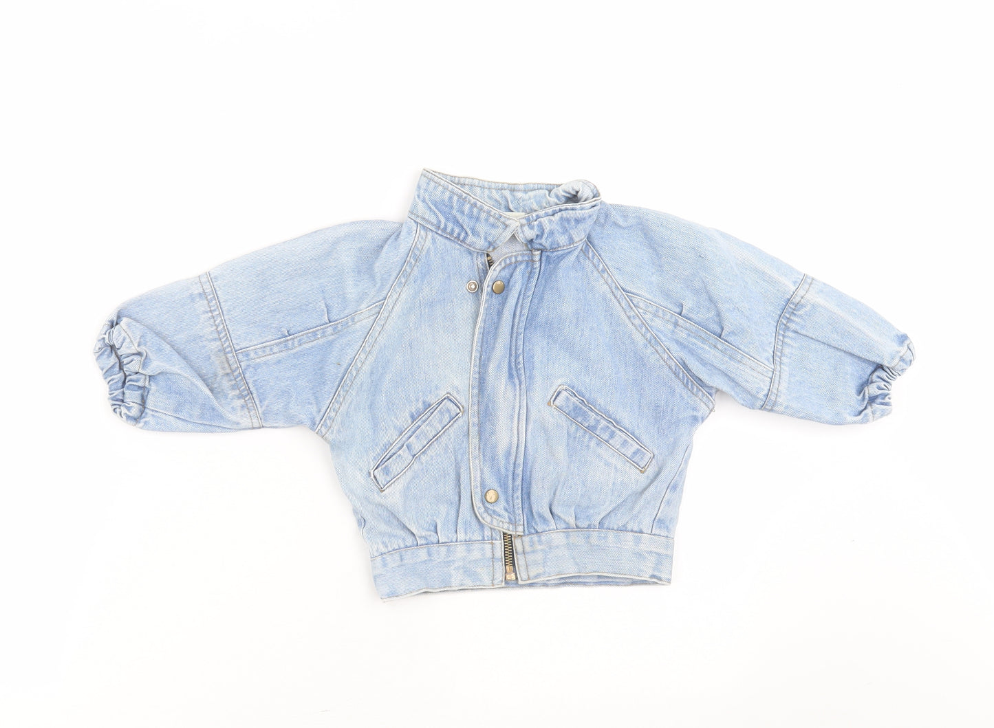 H&M Baby Blue   Jacket Coat Size 12 Months   Zip
