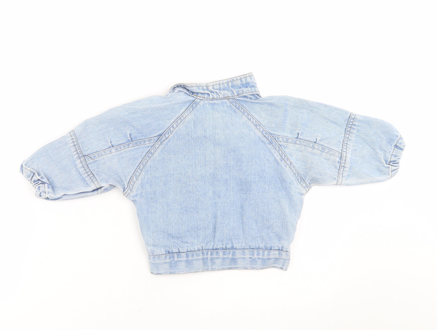 H&M Baby Blue   Jacket Coat Size 12 Months   Zip