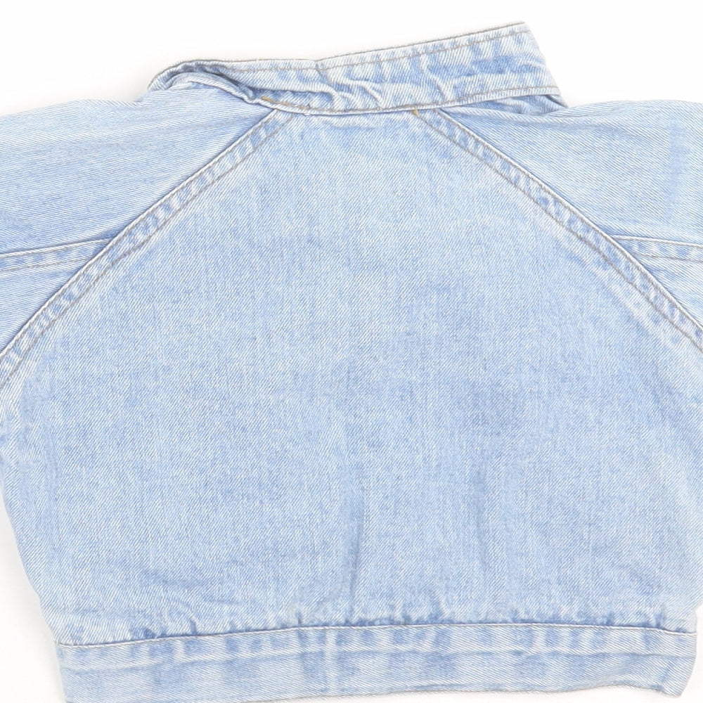 H&M Baby Blue   Jacket Coat Size 12 Months   Zip