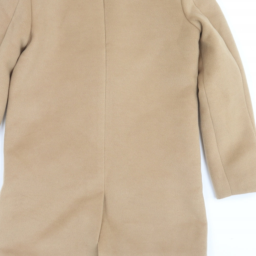 River Island Girls Beige   Jacket Coat Size 9-10 Years  Button