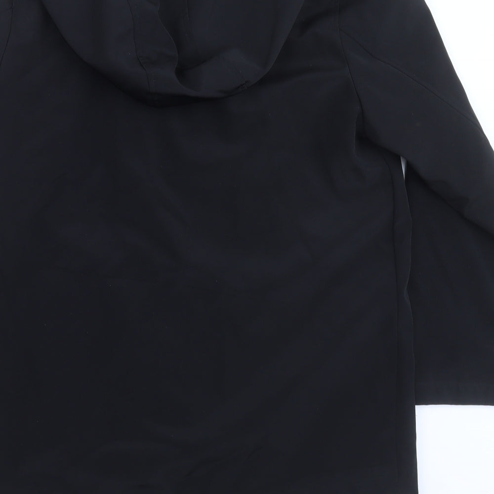 BHS Womens Black   Jacket Coat Size 10  Zip
