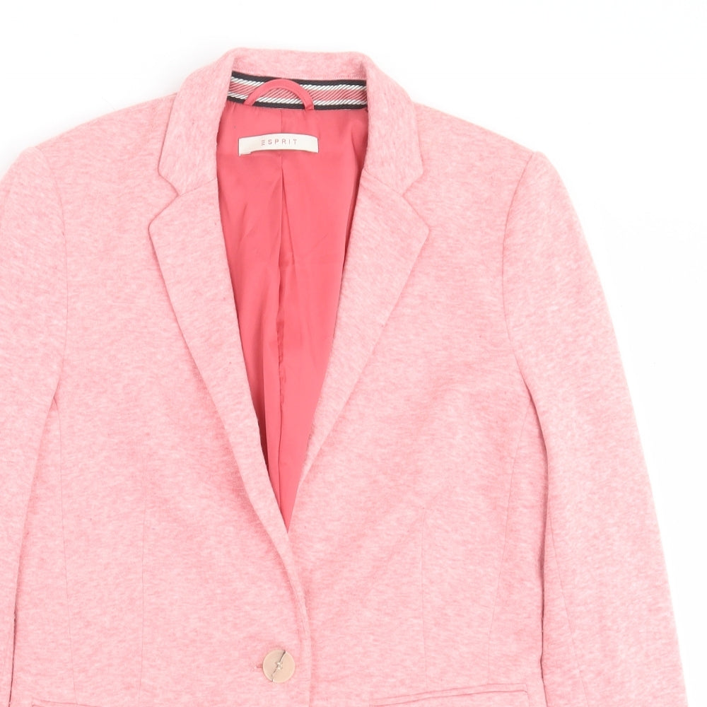 Spirit Womens Pink   Jacket Blazer Size 8  Button