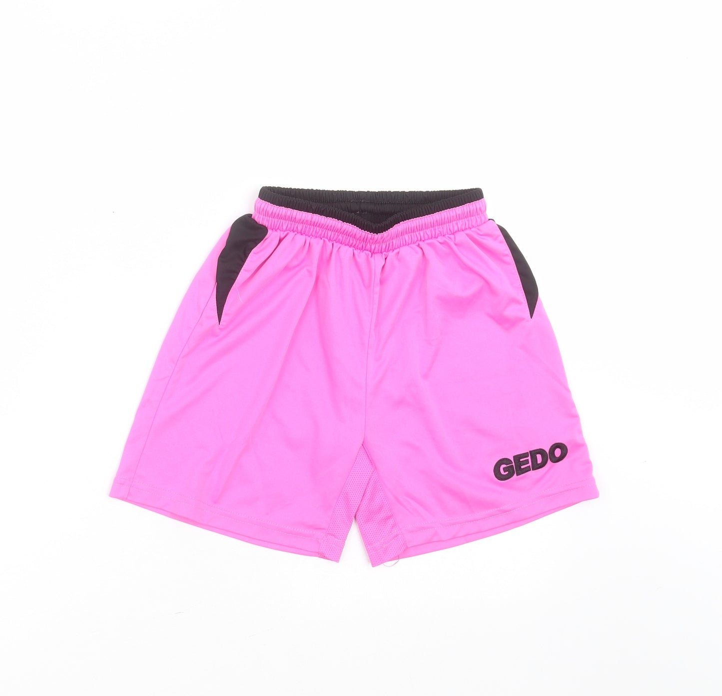 gedo Womens Pink  Polyester Athletic Shorts  L3 in Regular  - 3xs
