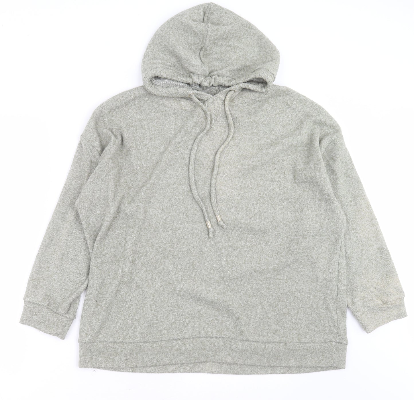 F&F Womens Green  Polyester Pullover Hoodie Size 16