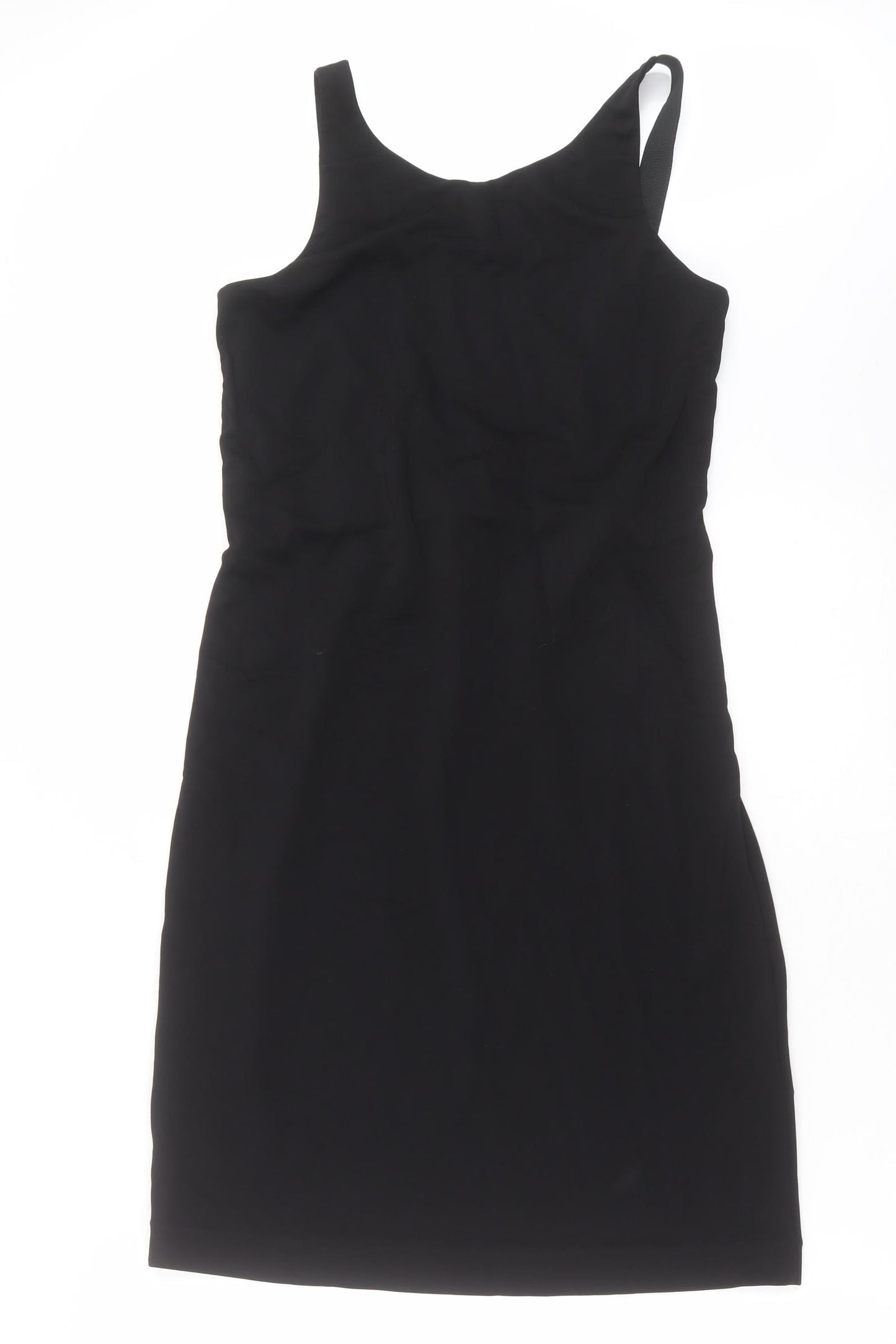 COS Womens Black  Viscose Shift  Size S  Round Neck