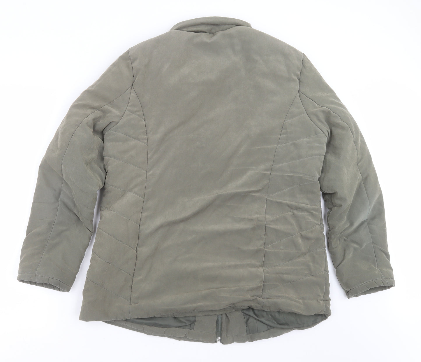 BHS Womens Green   Jacket Coat Size 18  Zip