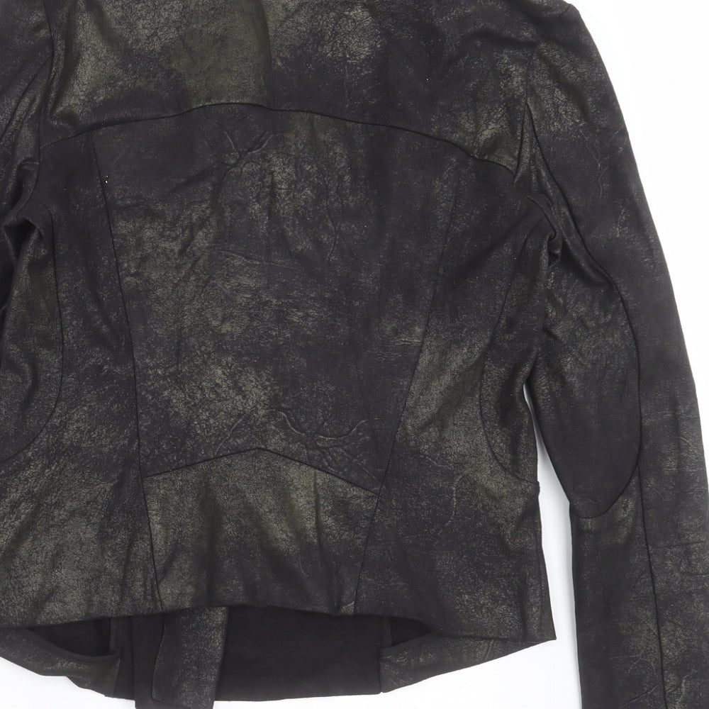 Zara Womens Black   Jacket  Size L  Zip