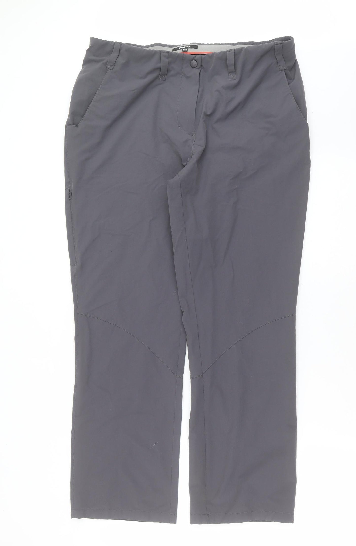 Rohan Womens Grey  Polyamide Trousers  Size 16 L29 in Regular