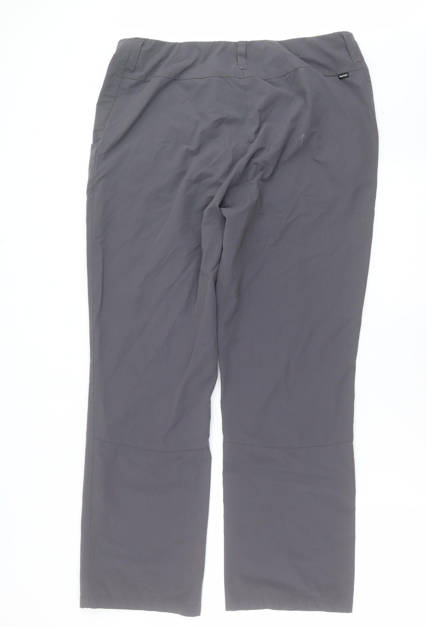 Rohan Womens Grey  Polyamide Trousers  Size 16 L29 in Regular
