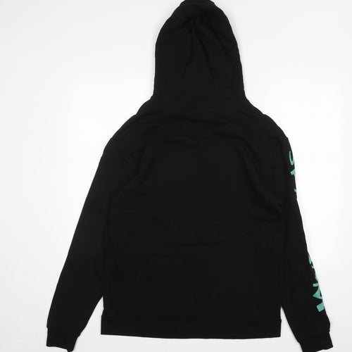 Primark Mens Black  Cotton Pullover Hoodie Size L   - Space Jam