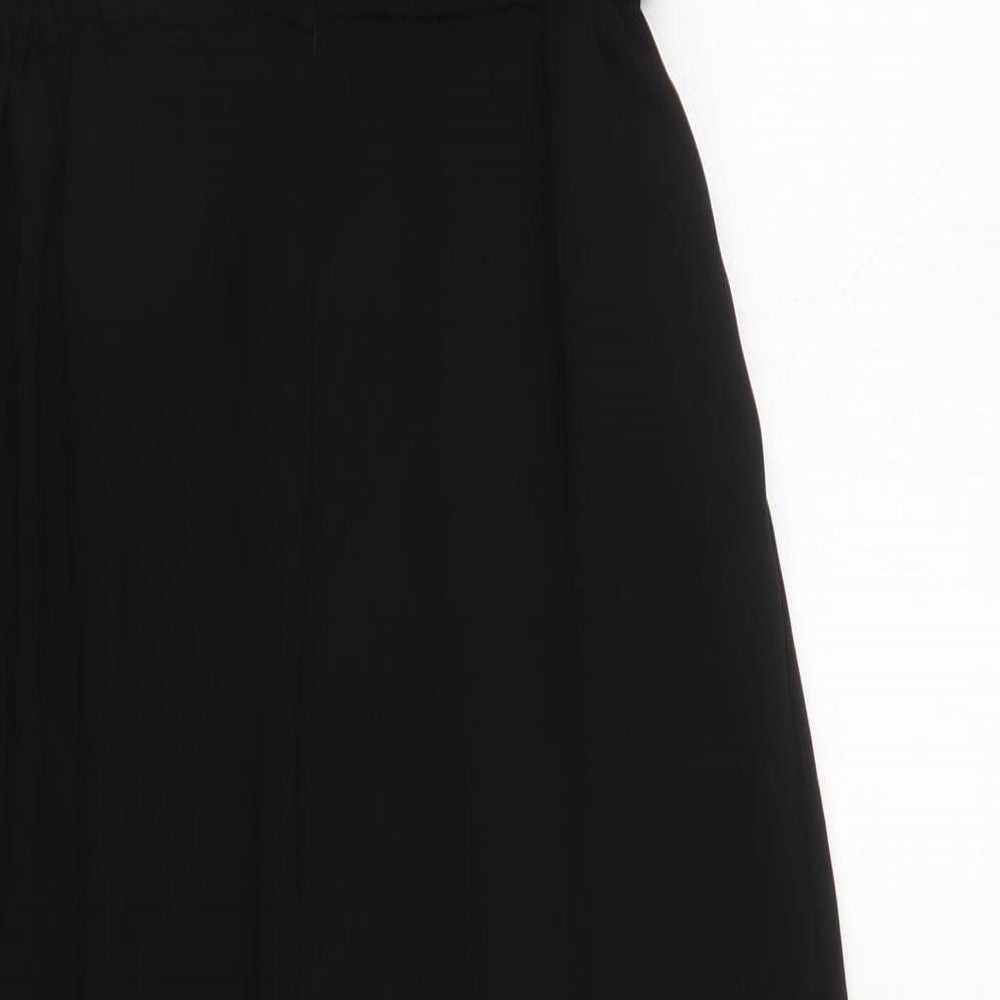 River Island Womens Black  Polyester Jumpsuit One-Piece Size 10 L27 in