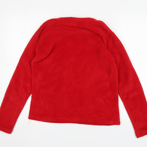 Matalan Womens Red  Polyester Top Pyjama Top Size S
