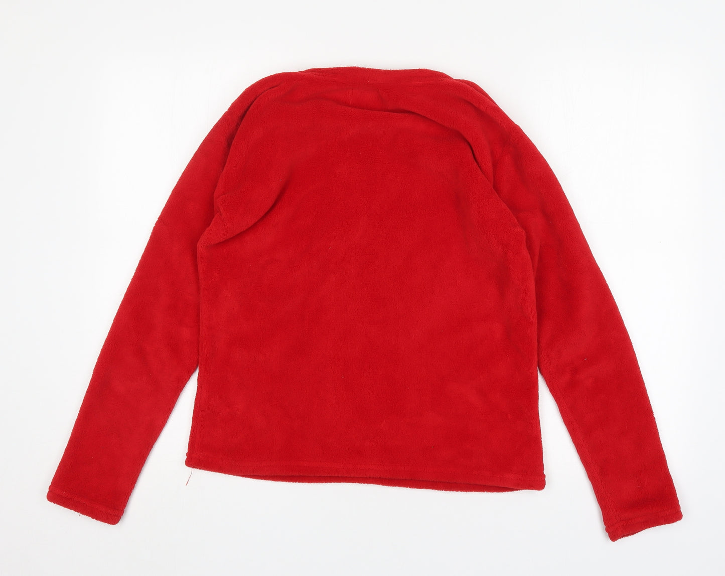 Matalan Womens Red  Polyester Top Pyjama Top Size S