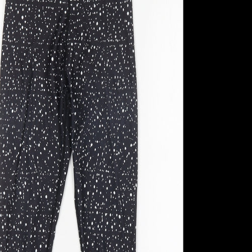 GymVersus Womens Multicoloured Polka Dot Polyester Capri Leggings Size XS L27 in Regular