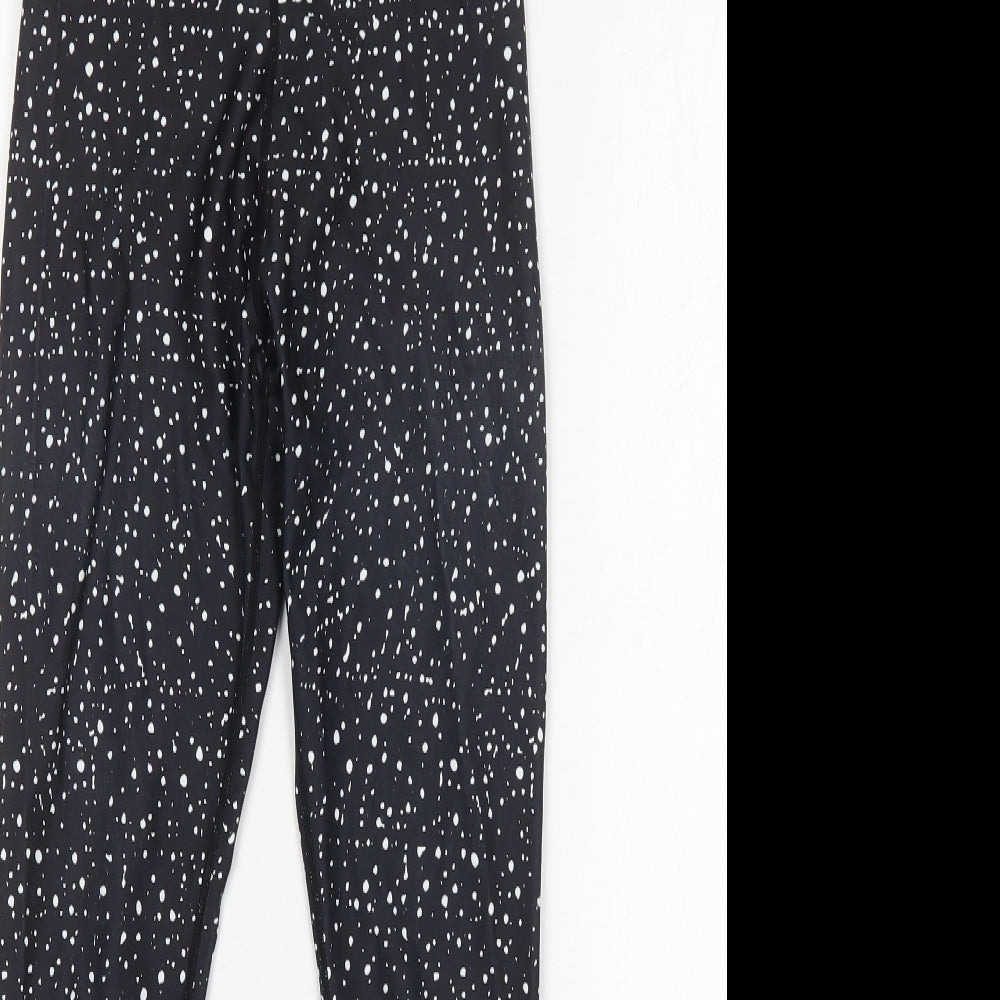 GymVersus Womens Multicoloured Polka Dot Polyester Capri Leggings Size XS L27 in Regular