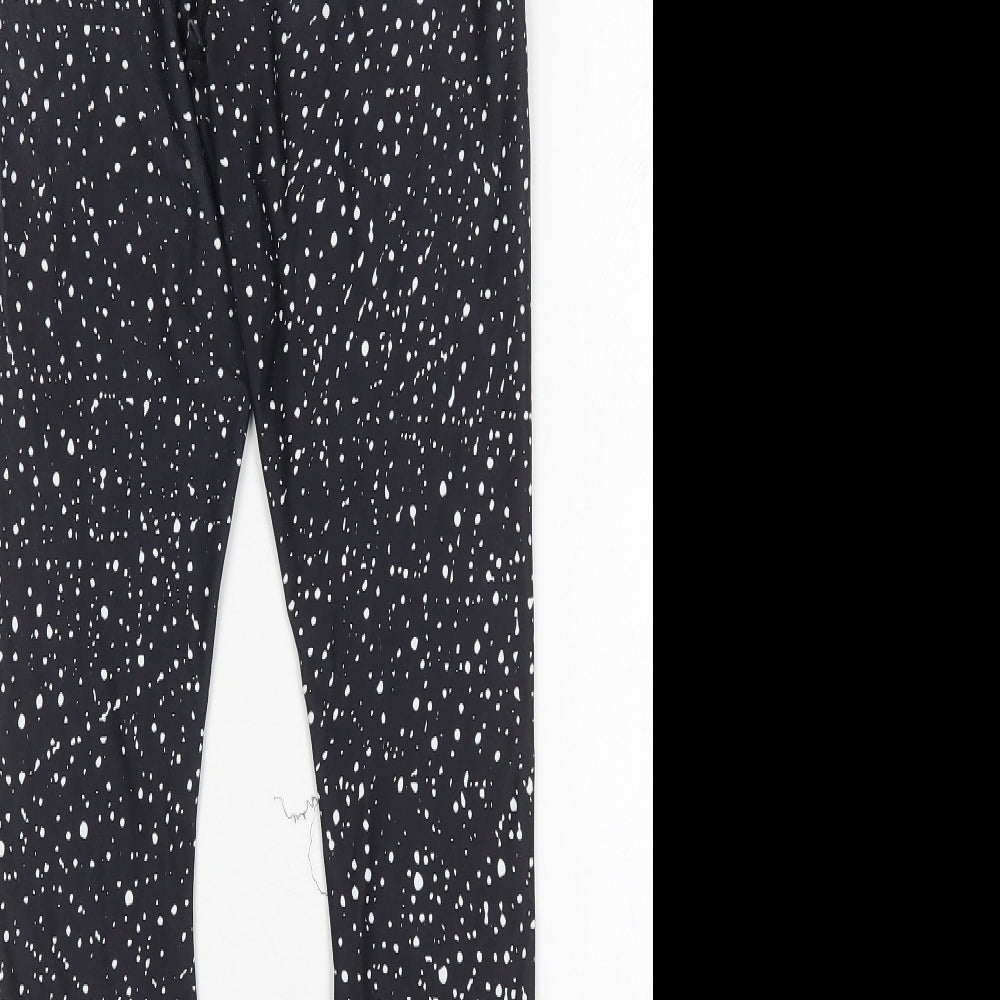 GymVersus Womens Multicoloured Polka Dot Polyester Capri Leggings Size XS L27 in Regular