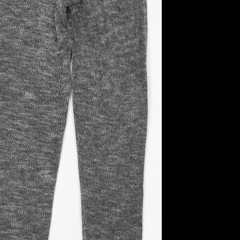 H&M Womens Grey  Cotton Sweatpants Trousers Size S L28 in Regular
