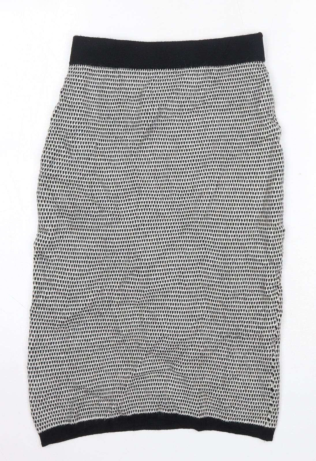 TU Womens Grey  Viscose Straight & Pencil Skirt Size 10