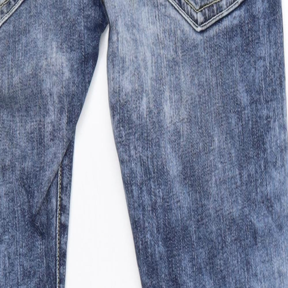 H&M Mens Blue  Cotton Skinny Jeans Size 29 in L32 in Regular
