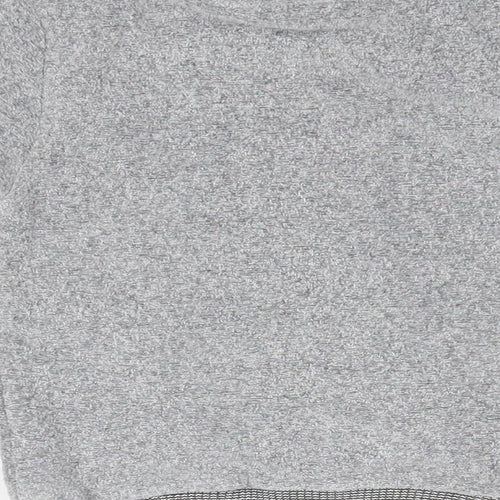 George Boys Grey Round Neck  Cotton Pullover Jumper Size 2-3 Years