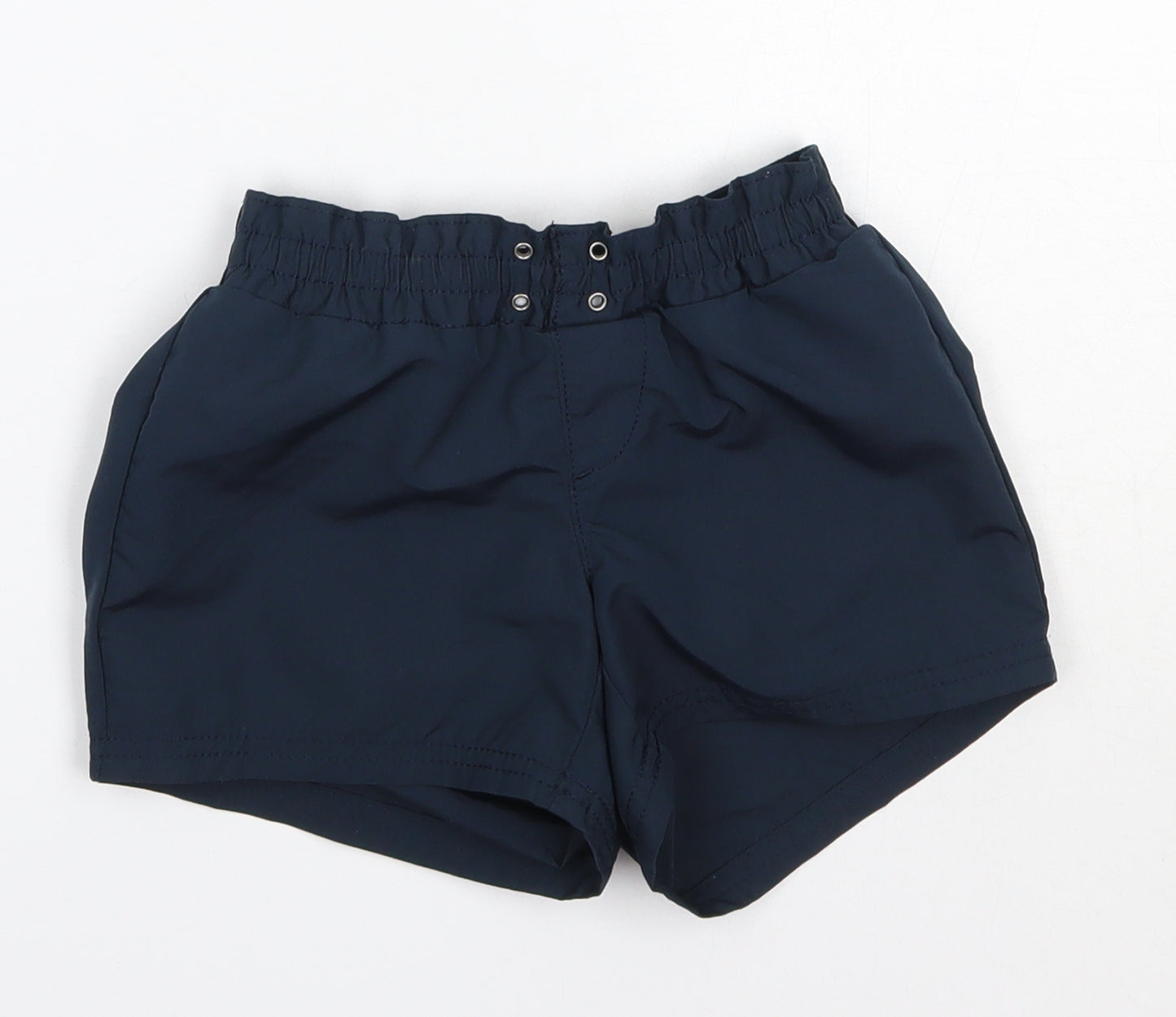 Lands' End Boys Blue  Polyester Sweat Shorts Size 6-7 Years  Regular