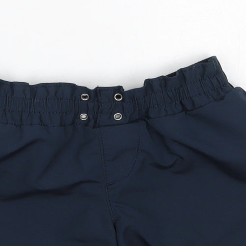 Lands' End Boys Blue  Polyester Sweat Shorts Size 6-7 Years  Regular