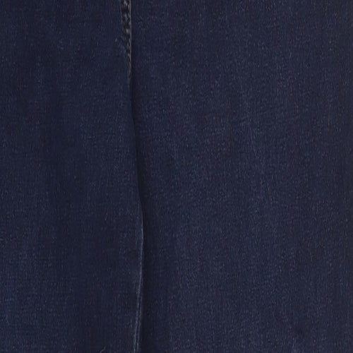 Marks and Spencer Womens Blue  Cotton Jegging Jeans Size 37 in L31 in Regular