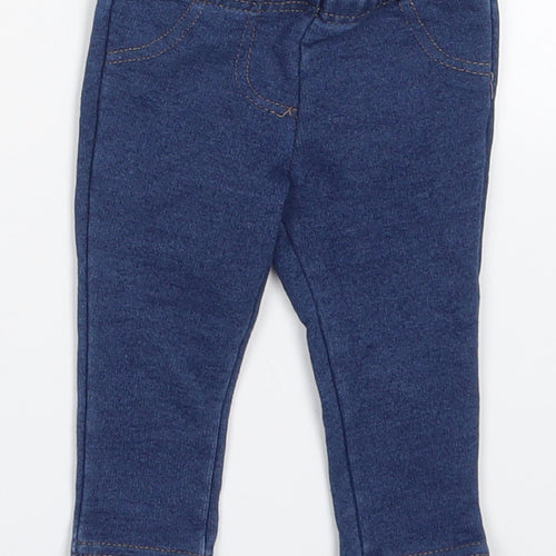 Primark Baby Blue  Cotton Capri Jeans Size 3-6 Months