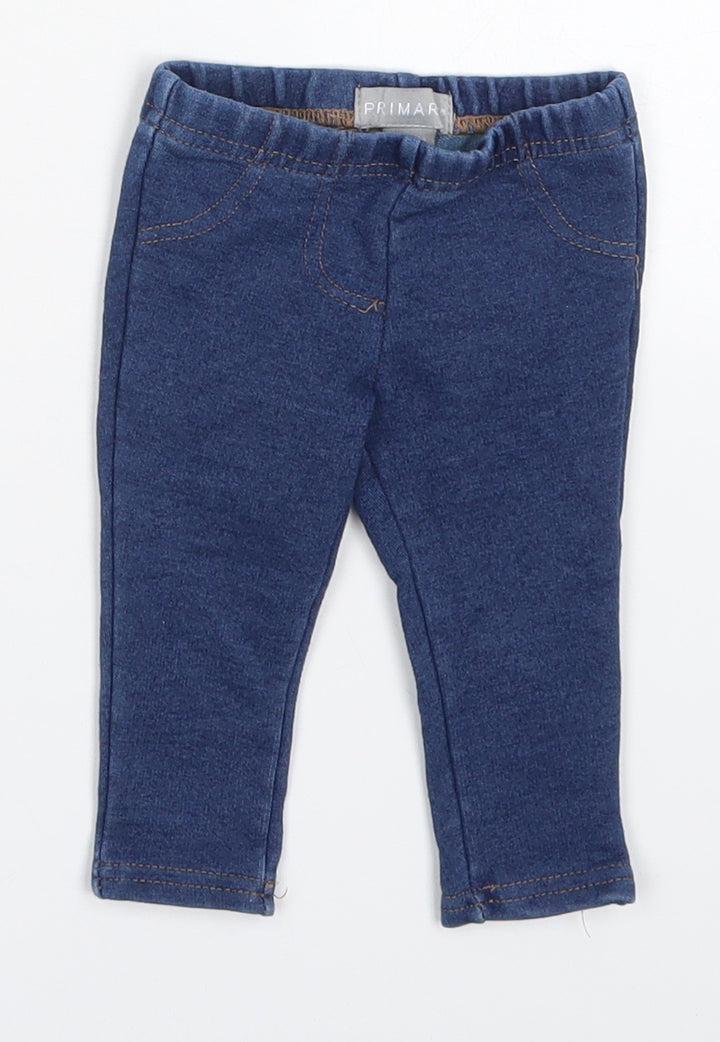 Primark Baby Blue Cotton Capri Jeans Size 3-6 Months