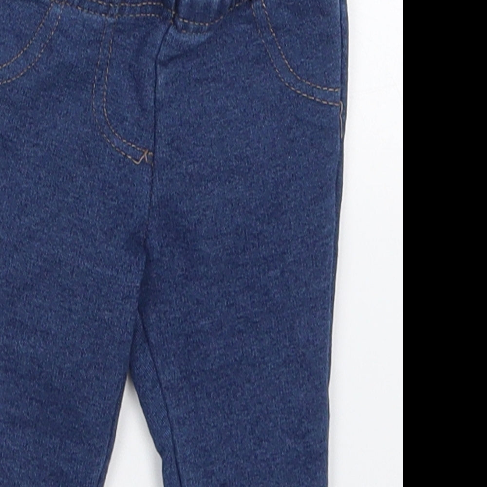 Primark Baby Blue  Cotton Capri Jeans Size 3-6 Months
