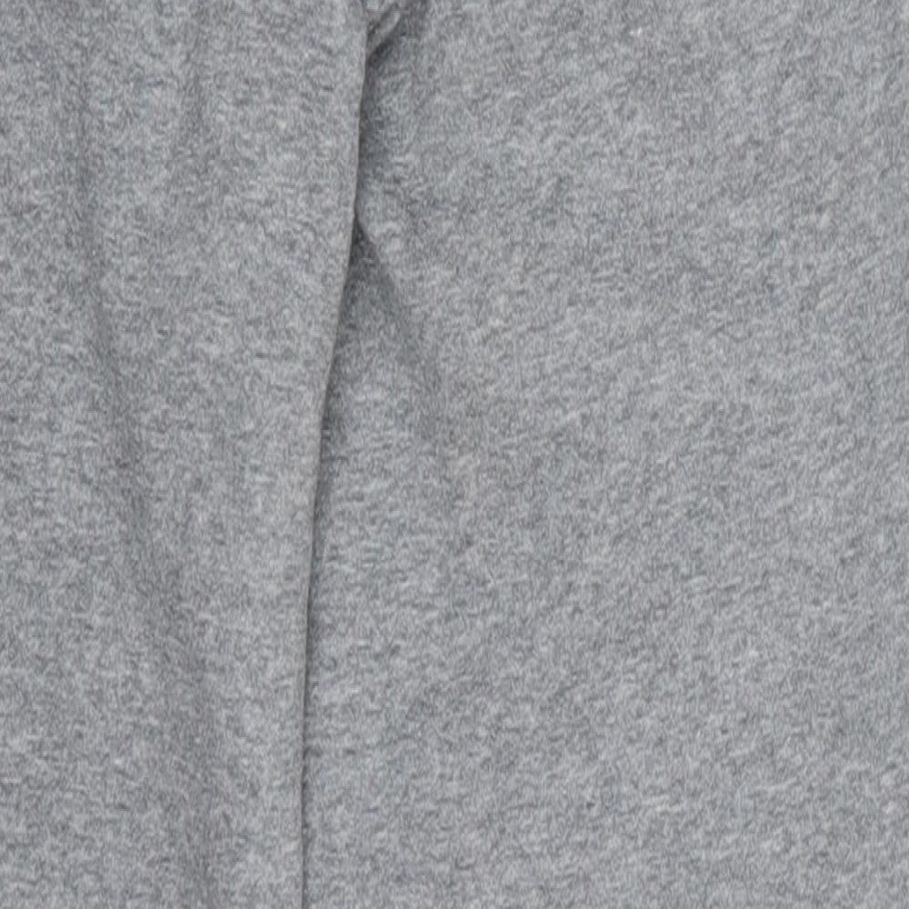 Nike Boys Grey  Cotton Sweatpants Trousers Size L L24 in Regular Drawstring