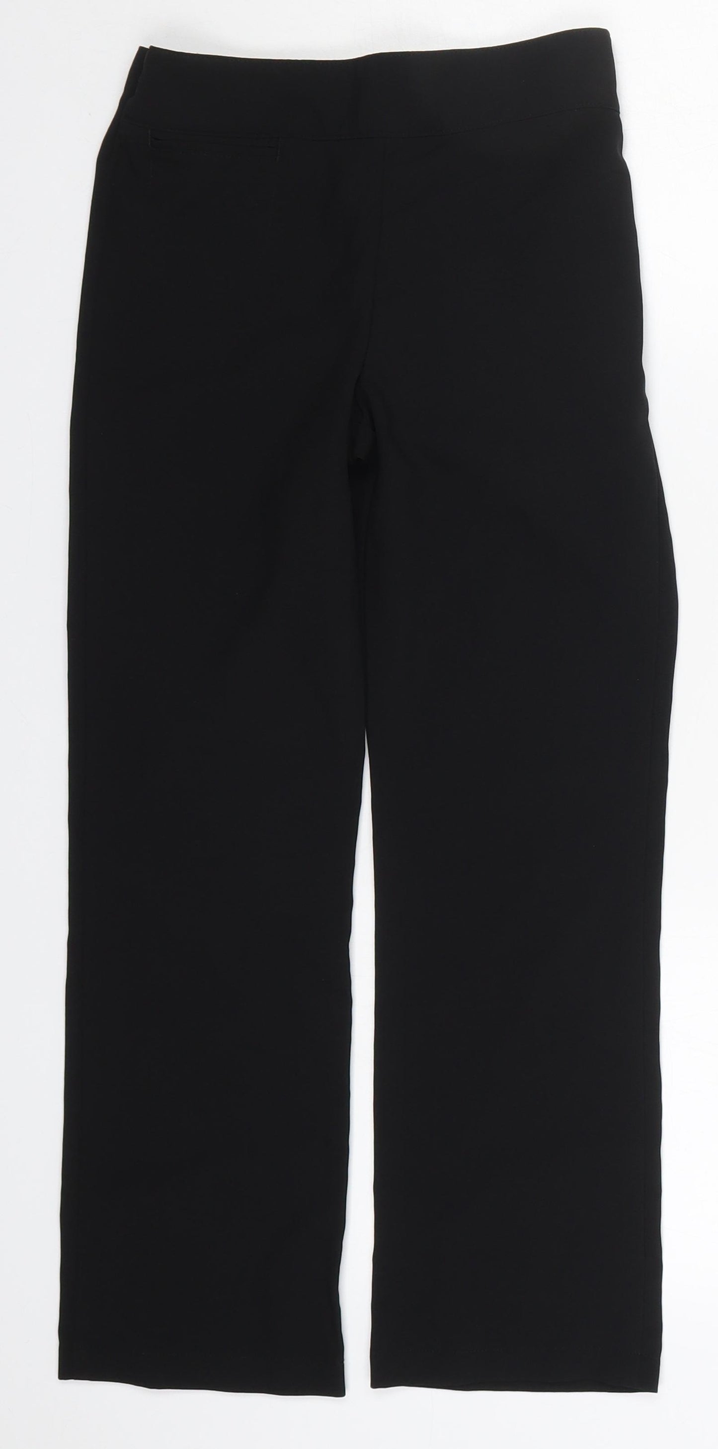 Matalan Girls Black  Polyester Dress Pants Trousers Size 10 Years  Regular
