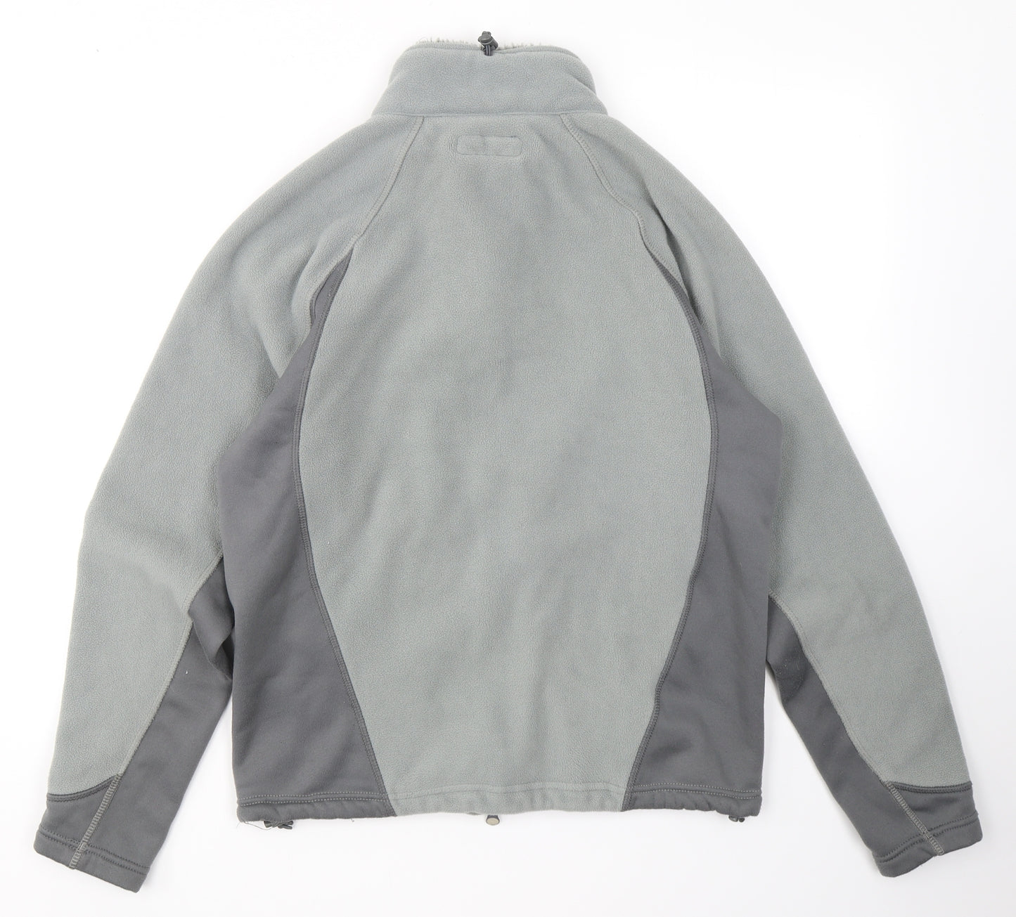 Montane Mens Grey  Polyester Full Zip Sweatshirt Size S   - Fleece Lined
