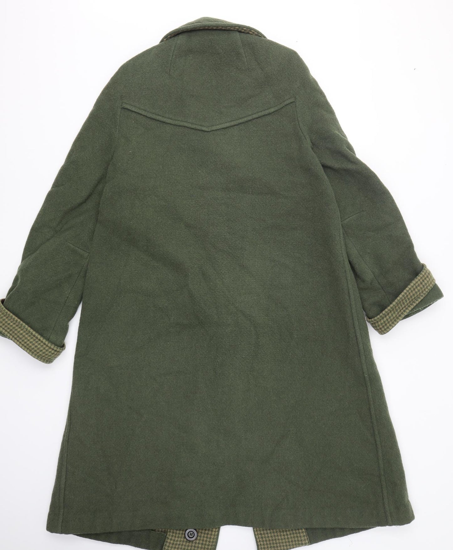 Eastex Womens Green   Overcoat Coat Size 14  Button