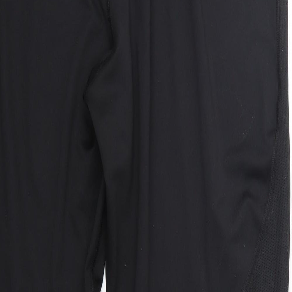 Boohoo MAN Mens Black  Polyester Jegging Trousers Size 2XL L31 in Regular